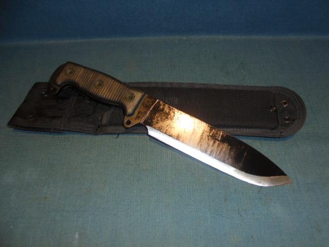 Very Rare Vintage Jerry Busse A1 Steel Heart Combat/Survival Knife S/n 03140