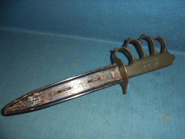 Very Rare WW1 U.S 1918 Fighting Knife S/n 03160