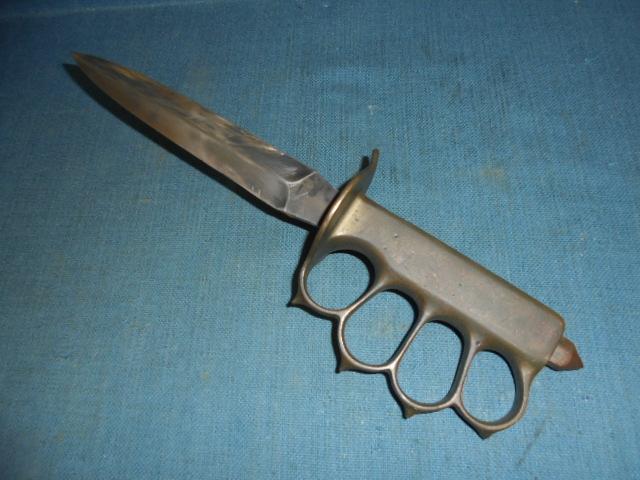 Very Rare WW1 U.S 1918 Fighting Knife S/n 03160