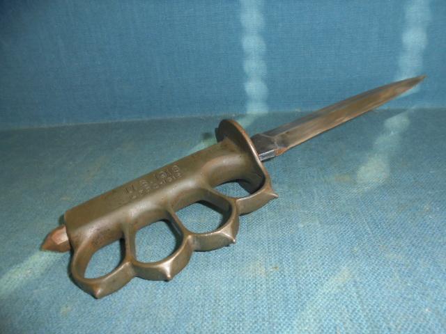 Very Rare WW1 U.S 1918 Fighting Knife S/n 03160