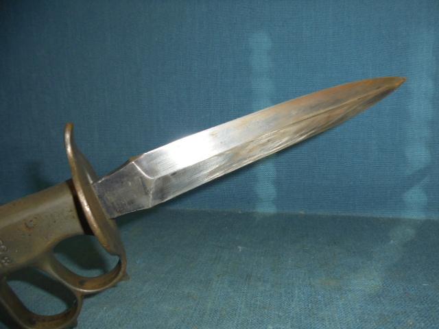 Very Rare WW1 U.S 1918 Fighting Knife S/n 03160