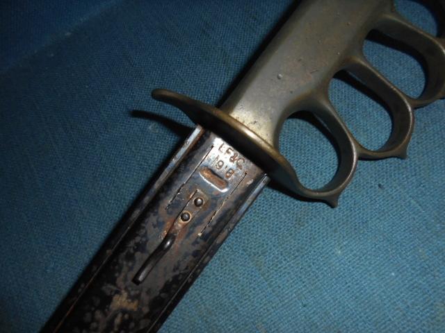 Very Rare WW1 U.S 1918 Fighting Knife S/n 03160