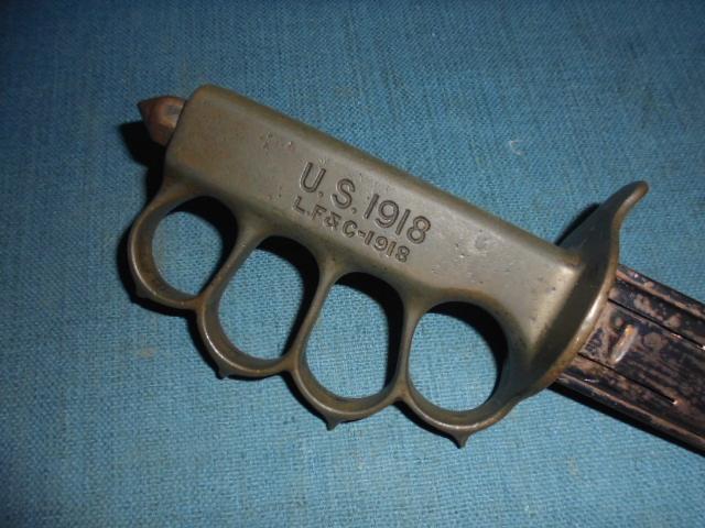 Very Rare WW1 U.S 1918 Fighting Knife S/n 03160