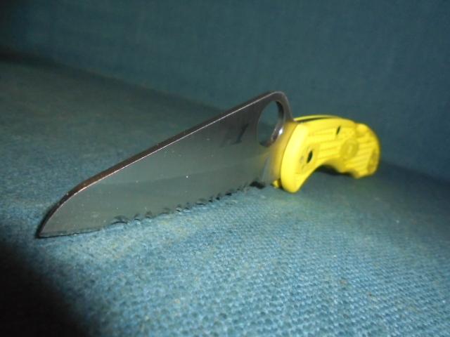 Spyderco Salt 2 Yellow Serrated Folder S/n 03160