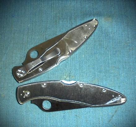 Two Spyderco Police Model Knives S/n 03164