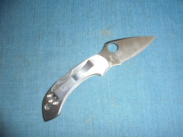 Spyderco Dragonfly Tattoo Folder S/n 03166