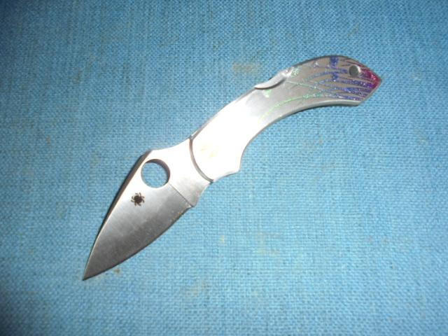 Spyderco Dragonfly Tattoo Folder S/n 03166