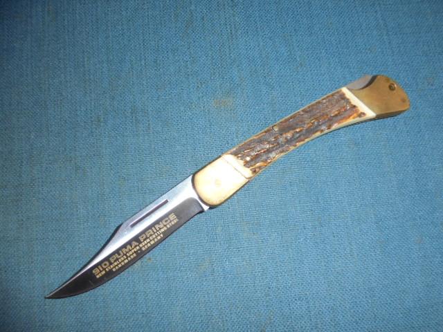 Rare 1978 Dated Puma Prince folding Knife S/n 03168