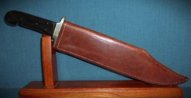 Large J. E. Middleton Bowie Knife S/n 03177