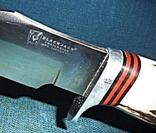 Vintage Blackjack Trailguide Knife S/n 03186