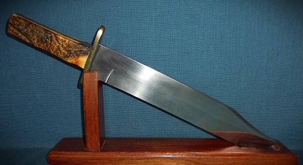 Huge George Wostenholm Bowie Knife S/n 03187