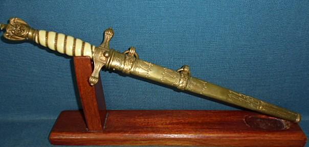 1938 Model German Navy Dagger S/n 03189