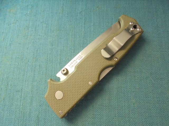 Cold Steel SR1 Tanto Folding Knife S/n 03202