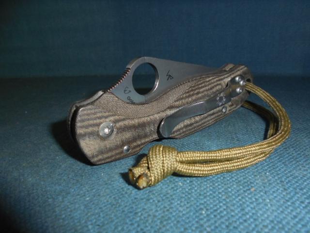 Spyderco Para Military 3 Folding Knife S/n 03221