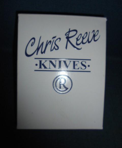 2016 Dated Chris Reeve Small Inkosi Plain Locking Knife S/n 03222