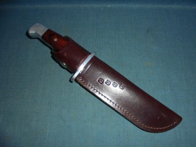 Vintage 1996 Dated Buck 124 Frontiersman Knife S/n 03251