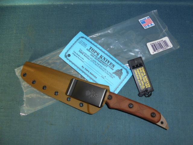 Tops Missile Strike Knife S/n 03280