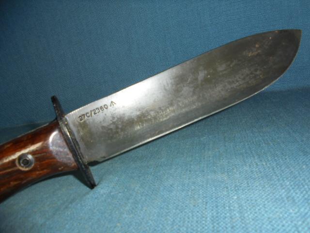 1960s Type D Survival Knife by Rodgers S/n 03283