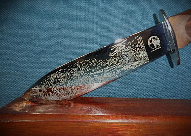 Rare Type D Survival Knife by Crown Sword S/n 03284