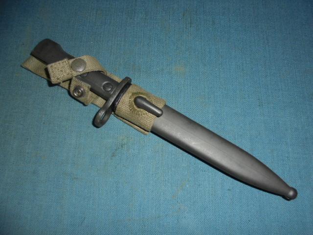 Israeli Uzi Sub Machine Gun Bayonet S/n 03290