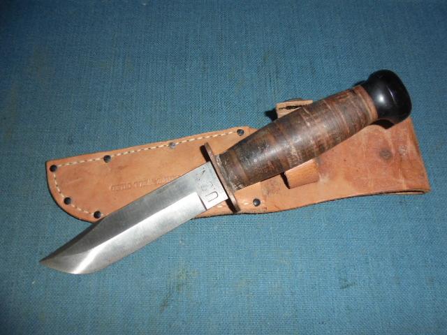 Early WW11 USN Mk1 Knife by Camillus S/n 03294