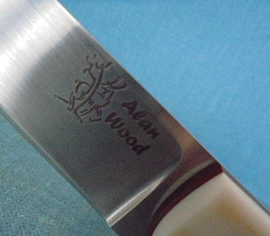 Alan Wood Custom Knife S/n 03296