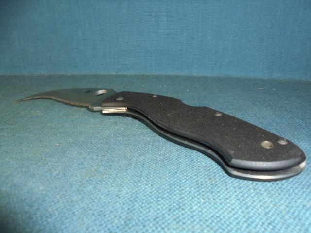 Scarce Spyderco Civilian Folding Knife S/n 03346