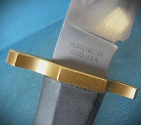 Scarce Gerber Bowie Knife S/n 03352