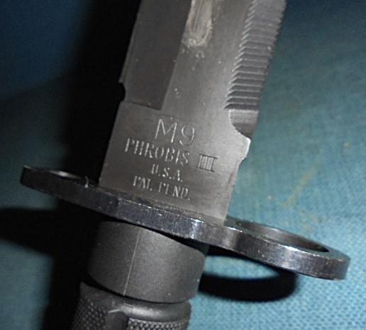 Scarce 1987 U.S. Buck M9 Bayonet S/n03353