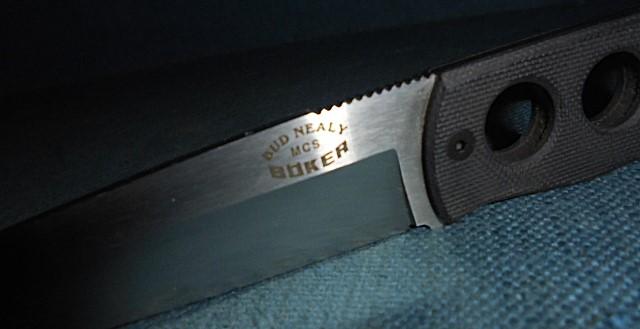 Bud Nealy MCS Tanto Knife S/n 03459