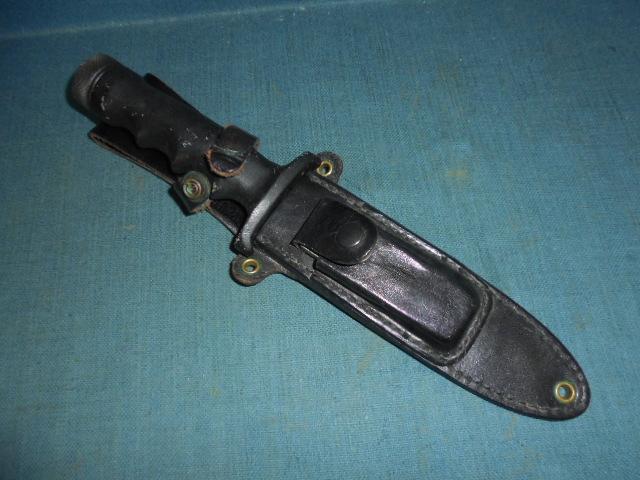 Vintage 1980s Explorer Wilderness Survival Knife S/n 03461