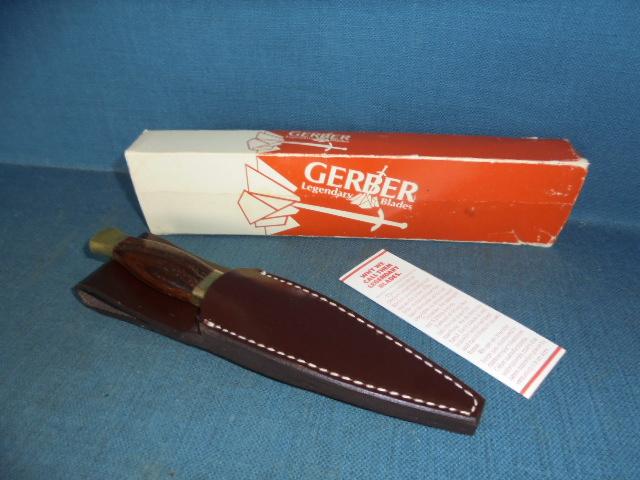 Rare Gerber Guardian Presentation Edition Knife S/n 03470