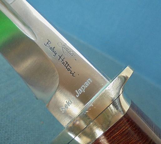 Scarce Junglee Baby Hattori Knife S/n 03471