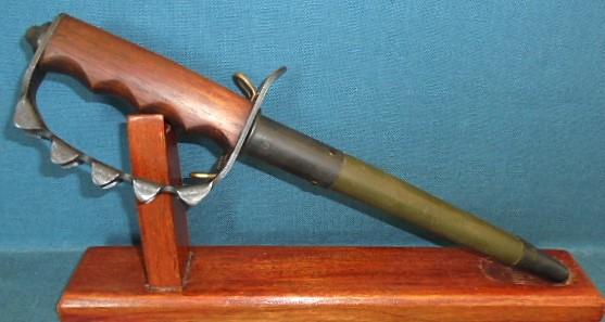 Very Rare WW1 U.S. A.C. CO Knuckle Knife S/n 03483