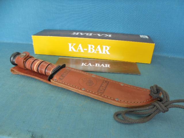 Ka-Bar USMC Combat Knife S/n 03493