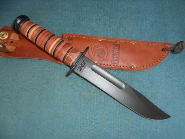 Ka-Bar USMC Combat Knife S/n 03493