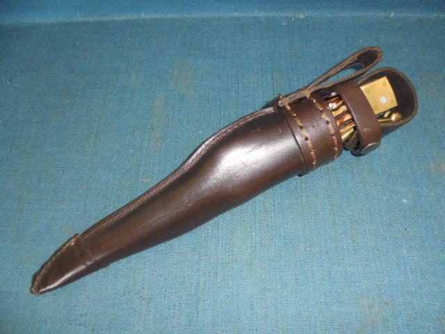 Large Linder Folding Bowie Knife S/n 03497
