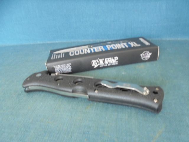 Large Cold Steel Counter Point XL Folding Knife S/n 03498