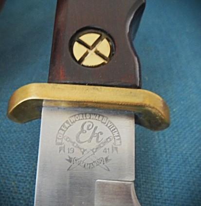 Scarce Pre 1991 John Ek Bowie Knife S/n 03455