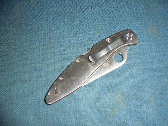 Spyderco Police Model 4 Folding Knife S/n 03464