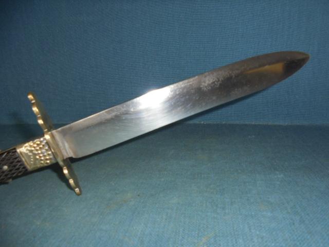 Rare Victorian Spear-Point Bowie Knife by Joseph Rodgers S/n 03468