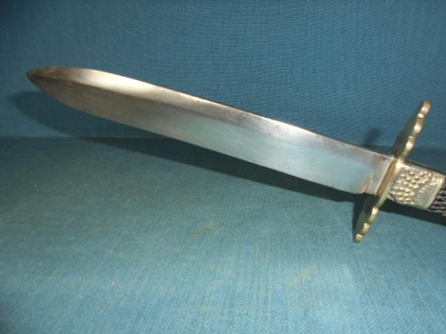 Rare Victorian Spear-Point Bowie Knife by Joseph Rodgers S/n 03468