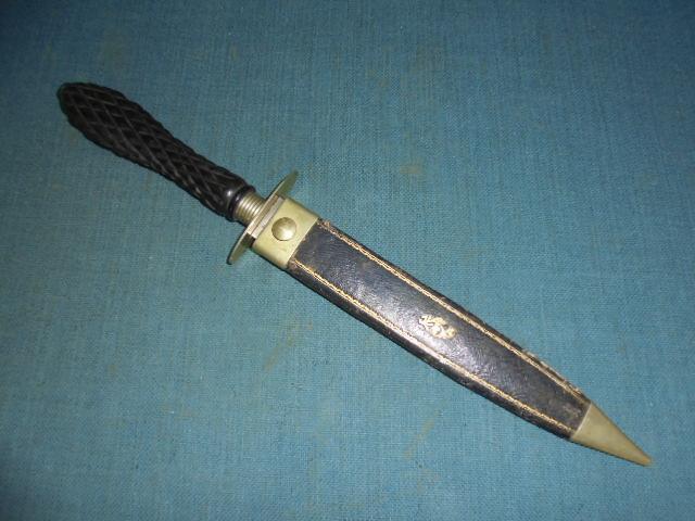 Rare Victorian Double-edged Bowie Knife S/n 03469