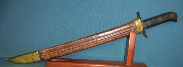 Scarce 1910/11 Dutch Klewang short sword S/n 03470