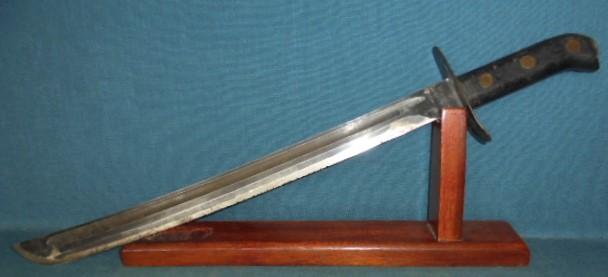 Scarce 1910/11 Dutch Klewang short sword S/n 03470