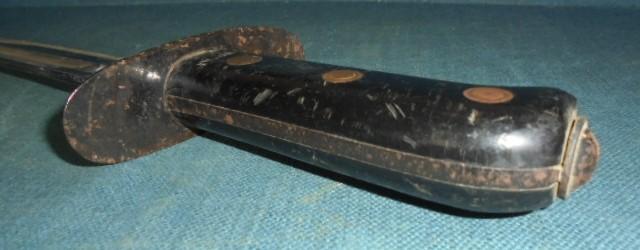 Scarce 1910/11 Dutch Klewang short sword S/n 03470