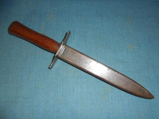 Scarce WW1 French 1916 Avengers Knife S/n 03496
