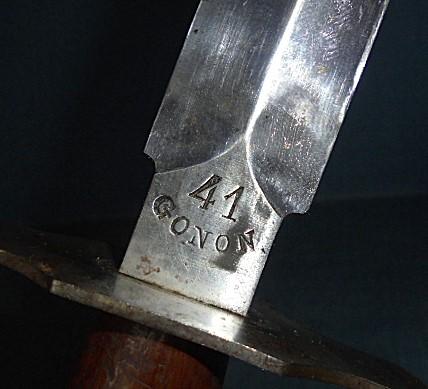 Scarce WW1 French 1916 Avengers Knife S/n 03496
