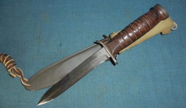 WW11 U S M3 Fighting Knife S/n 03497
