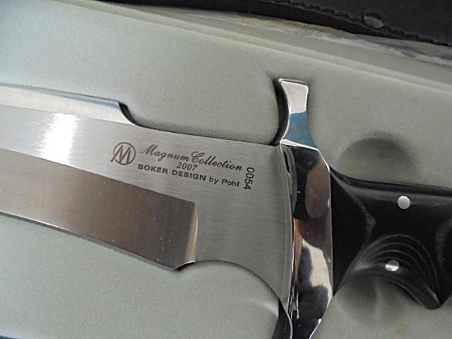 Three Magnum Boker Collector's Year Knives S/n 03511